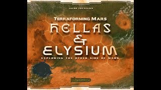 YouTube Review vom Spiel "Terraforming Mars: Hellas & Elysium - Die andere Seite des Mars (Erweiterung)" von Brettspielblog.net - Brettspiele im Test
