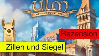YouTube Review vom Spiel "Ulm - Tempora in Priscum Aurum" von Spielama