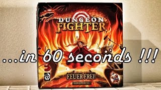YouTube Review vom Spiel "Dungeon Fighter" von Hunter & Cron - Brettspiele