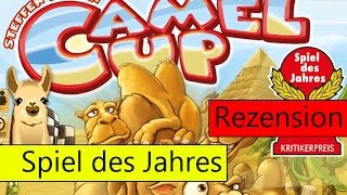 YouTube Review vom Spiel "Camel Up (Spiel des Jahres 2014)" von Spielama