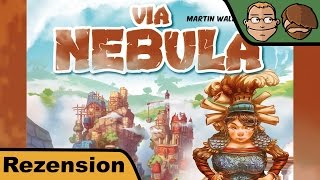 YouTube Review vom Spiel "Via Nebula" von Hunter & Cron - Brettspiele