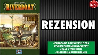 YouTube Review vom Spiel "Riverboat" von Brettspielblog.net - Brettspiele im Test