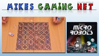 YouTube Review vom Spiel "Wir sind die Roboter" von Mikes Gaming Net - Brettspiele