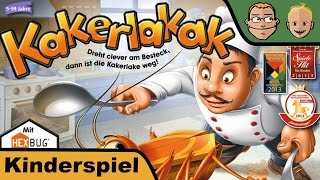 YouTube Review vom Spiel "Kakerlacula" von Hunter & Cron - Brettspiele