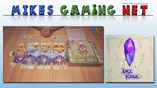 YouTube Review vom Spiel "Dice Forge" von Mikes Gaming Net - Brettspiele