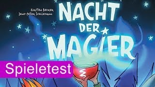 YouTube Review vom Spiel "Nacht der Magier (Deutscher Kinderspielpreis 2006 Gewinner)" von Spielama