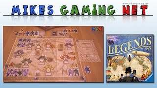 YouTube Review vom Spiel "Western Legends" von Mikes Gaming Net - Brettspiele