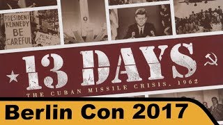 YouTube Review vom Spiel "13 Tage: Die Kubakrise 1962" von Hunter & Cron - Brettspiele