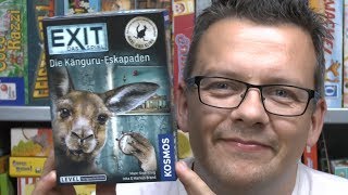 YouTube Review vom Spiel "EXIT: Das Spiel – Die Känguru-Eskapaden" von SpieleBlog