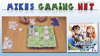 YouTube Review vom Spiel "Santorini" von Mikes Gaming Net - Brettspiele