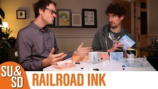 YouTube Review vom Spiel "Railroad Rivals" von Shut Up & Sit Down