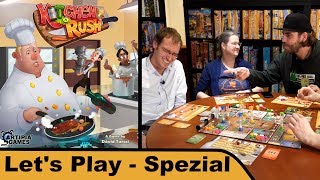 YouTube Review vom Spiel "Kitchen Rush" von Hunter & Cron - Brettspiele