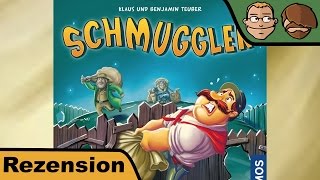 YouTube Review vom Spiel "Schmuggler" von Hunter & Cron - Brettspiele