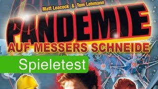 YouTube Review vom Spiel "Pandemie: Auf Messers Schneide" von Spielama