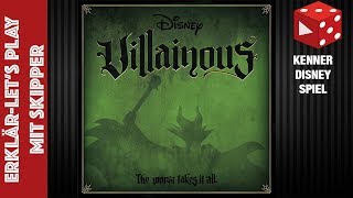 YouTube Review vom Spiel "Disney Villainous" von Brettspielblog.net - Brettspiele im Test