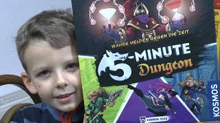 YouTube Review vom Spiel "5-Minute Dungeon" von SpieleBlog