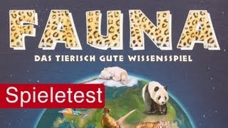 YouTube Review vom Spiel "Fauna" von Spielama