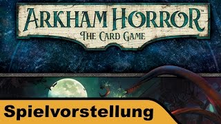 YouTube Review vom Spiel "Arkham Horror: Das Kartenspiel – Zu tief drin: Mythos-Pack (Erweiterung)" von Hunter & Cron - Brettspiele