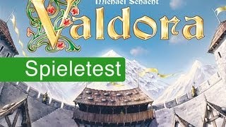 YouTube Review vom Spiel "Valdora" von Spielama