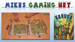 YouTube Review vom Spiel "Karuba Junior" von Mikes Gaming Net - Brettspiele