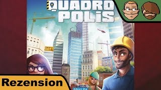 YouTube Review vom Spiel "Quadropolis" von Hunter & Cron - Brettspiele