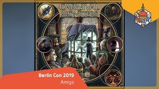 YouTube Review vom Spiel "Carnival of Monsters" von Hunter & Cron - Brettspiele