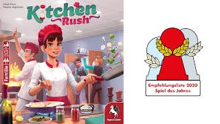 YouTube Review vom Spiel "Kitchen Rush" von Spiel des Jahres