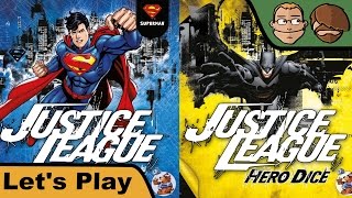 YouTube Review vom Spiel "Justice League: Dawn of Heroes" von Hunter & Cron - Brettspiele