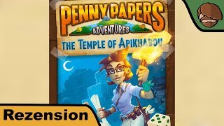 YouTube Review vom Spiel "Die Abenteurer: Der Tempel des Chac" von Hunter & Cron - Brettspiele