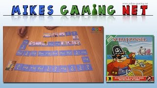 YouTube Review vom Spiel "Schatz in Sicht!" von Mikes Gaming Net - Brettspiele