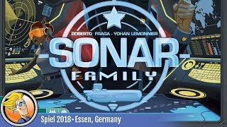 YouTube Review vom Spiel "Sonar Family" von BoardGameGeek