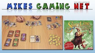 YouTube Review vom Spiel "StoryLine: Von MÃ¤rchen & Mythen" von Mikes Gaming Net - Brettspiele