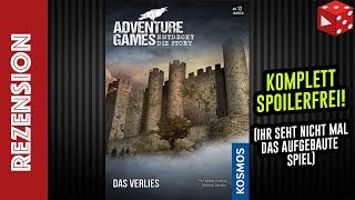 YouTube Review vom Spiel "Adventure Games: Das Verlies" von Brettspielblog.net - Brettspiele im Test
