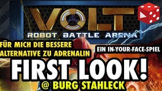 YouTube Review vom Spiel "VOLT: Robot Battle Arena" von Brettspielblog.net - Brettspiele im Test