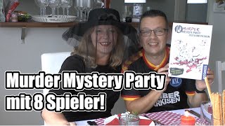 YouTube Review vom Spiel "Murder Mystery Party: Pasta und Pistolen" von SpieleBlog