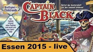 YouTube Review vom Spiel "Captain Black" von Hunter & Cron - Brettspiele