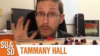 YouTube Review vom Spiel "Tammany Hall" von Shut Up & Sit Down
