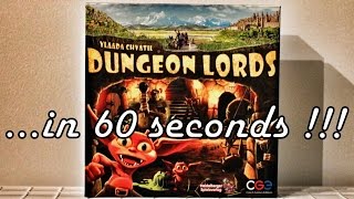 YouTube Review vom Spiel "Dungeon Lords" von Hunter & Cron - Brettspiele