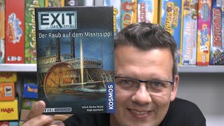 YouTube Review vom Spiel "EXIT: Das Spiel – Der Raub auf dem Mississippi" von SpieleBlog