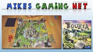 YouTube Review vom Spiel "Turi-Tour" von Mikes Gaming Net - Brettspiele