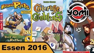 YouTube Review vom Spiel "Gierige Goblins" von Hunter & Cron - Brettspiele