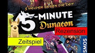 YouTube Review vom Spiel "5-Minute Dungeon" von Spielama