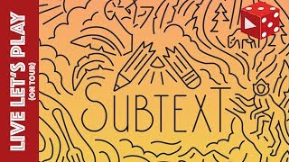 YouTube Review vom Spiel "Subtext" von Brettspielblog.net - Brettspiele im Test