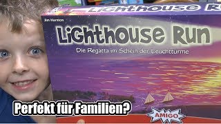 YouTube Review vom Spiel "Lighthouse Run - Die Regatte im Schein der Leuchttürme" von SpieleBlog