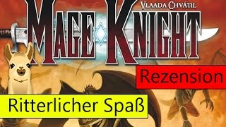 YouTube Review vom Spiel "Mage Knight: Das Brettspiel" von Spielama