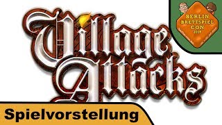 YouTube Review vom Spiel "Village Attacks" von Hunter & Cron - Brettspiele