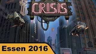 YouTube Review vom Spiel "Crisis" von Hunter & Cron - Brettspiele
