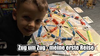 YouTube Review vom Spiel "Zug um Zug: Meine erste Reise (US-Version)" von SpieleBlog