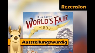 YouTube Review vom Spiel "Weltausstellung 1893" von Spielama
