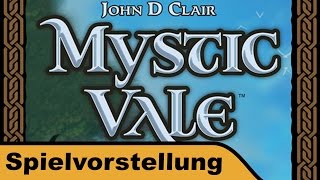 YouTube Review vom Spiel "Mystic Vale" von Hunter & Cron - Brettspiele